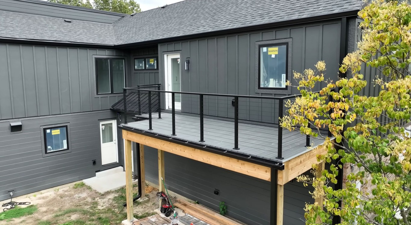 PVC capped composite deck materials in Florence-Graham, CA